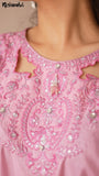 NF-6674 Pink shadded Silk 2pc suit