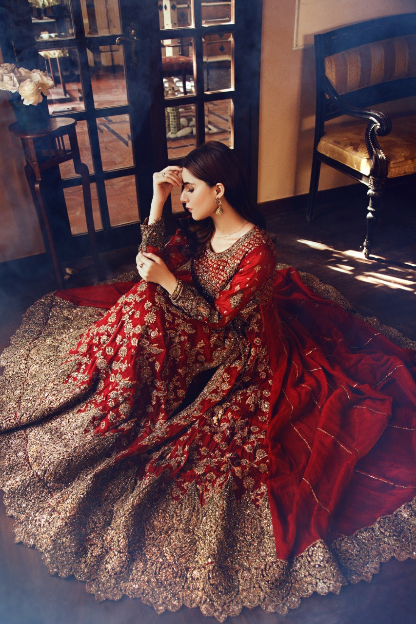NB-4000 Red Formal Dress Stitched Nakoosh Shop