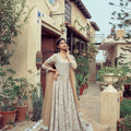 NB-4079 Beige Bridal Stitched 3Pc with
Heavy Dupatta Nakoosh Shop