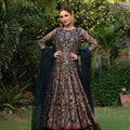 NB-4587 Teal Long 3pc Stitched Dress Nakoosh Shop