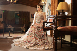 NB-4735 Ivory 3Pc Stitched Dress Nakoosh Shop