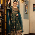 NB-5018 Teal Maisori 3Pc Stitched Dress Nakoosh Shop