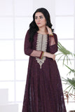 NF-4489 Purple chikankari Nakoosh Shop