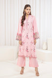 NF-4960 Pink Lawn 2pc Stitched Suit
