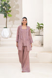 NF-6487 Mouve Silk Stitched 2PC