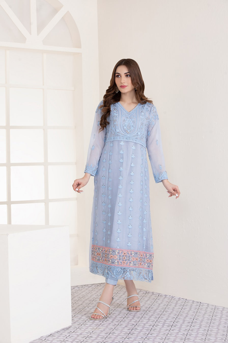 NU-4621 Light Blue 3Pc Unstitch Nakoosh Shop