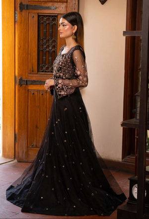 NF-6295 Black Lahanga Choli set