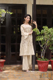 NF-6014 Ivory Silk 2pc suit