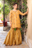 NF-5726 Antique gold Ghararah 2pc suit