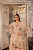 NF-5982 Beige Silk 2pc Stitched Dress