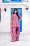 NF-6467 Tea Pink Farshi Shalwar suit