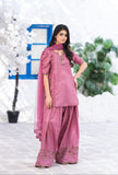 NF-6467 Tea Pink Farshi Shalwar suit