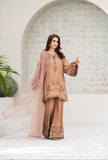 NF-6719 Coffee Silk 2pc suit