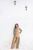 NF-6656 Multi Printed Farshi suit
