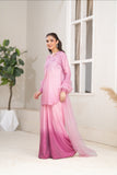 NF-6674 Pink shadded Silk 2pc suit