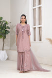 NF-6484 Mouve Rawsilk Chamki 2Pc
