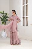 NF-6484 Mouve Rawsilk Chamki 2Pc