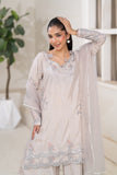 NF-6838 Ivory Silk 2pc Suit