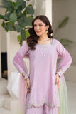 NF-6483 Lilac Rawsilk Stitched 2Pc Suit