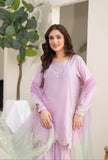 NF-6483 Lilac Rawsilk Stitched 2Pc Suit