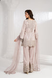 NF-6592 Silver Silk 2pc Dress