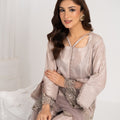 NF-6592 Silver Silk 2pc Dress