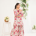 NF-6750 Rose white printed 2pc
