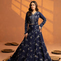 NF-7111 Navy Blue Lehenga Choli Stitched