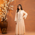 NF-6871 Peach Silk Stitched 2PC Suit