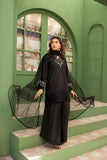 NF-5946 Black Silk Stitched 2pc Suit
