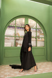 NF-5946 Black Silk Stitched 2pc Suit