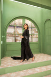 NF-5946 Black Silk Stitched 2pc Suit