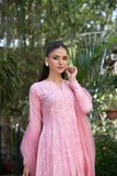 NF-5955 Pink Chiken Stitched Frock