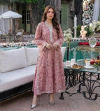 NF-69542 Pink Chiffon Stitched Shirt