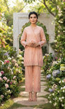 NF-6493 Peach cotton Sitiched 2pc