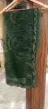 NF-6259 Green Cotton 3Pc Stitched Suit