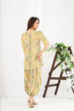 NF- 6694 Lemon Printed Sitiched 2Pc