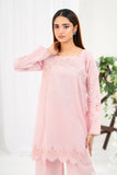 NF-6856 Pink Cotton Sitiched 2Pc