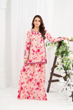 NF-6756 Pink Printed Stitched 2Pc
