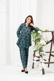 NF-Paisley Navy Blue Printed 2Pc