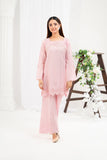 NF-6856 Pink Cotton Sitiched 2Pc