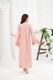 NF-6844 Tea Pink Kaftan 2Pc Suit