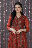 NF-4646 Coral Pink Maisori Stitched Shirt