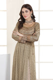 NF-4595 Beige Jacquard Long Stitched Shirt