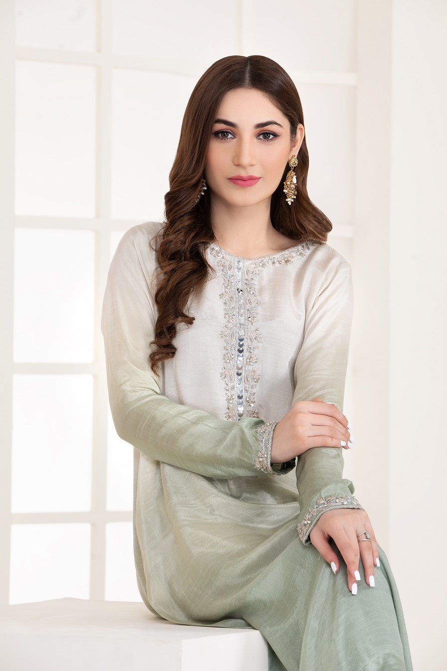 NF-Pakistan Silk Stitched 2Pc Suit