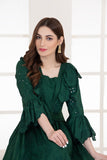 NF-5025 Green Chicken Stitched Frock