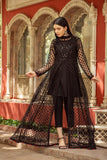 NF-4288 Black Net Chata Pati Stitched Shirt