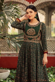 NF-4479 Dark Green Jacquard Stitched Shirt